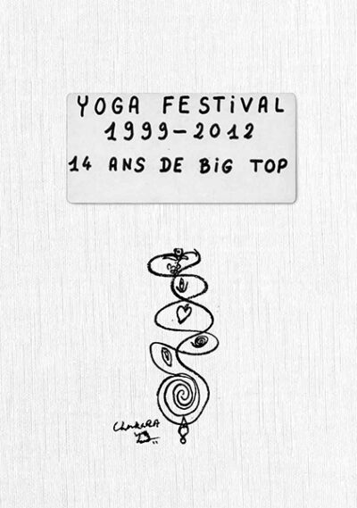 couverture du livres 14 ans de Big Top sur le Yoga Festival de Kundalini Yoga