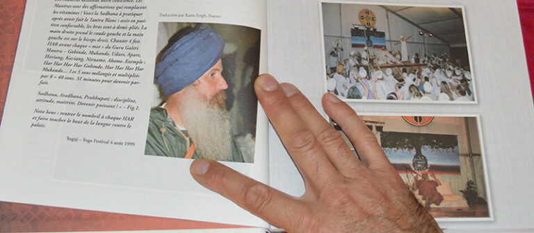Photo de Karta Singh dans le livre Kundalini Yoga